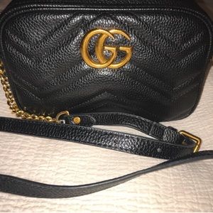 GG Marmont Style Chain Strap Bag